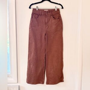 Sezane Le Crop Coffee - Size 4